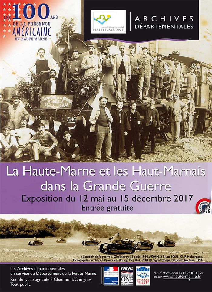 La Haute-Marne et les Haut-Marnais dans la Grande Guerre