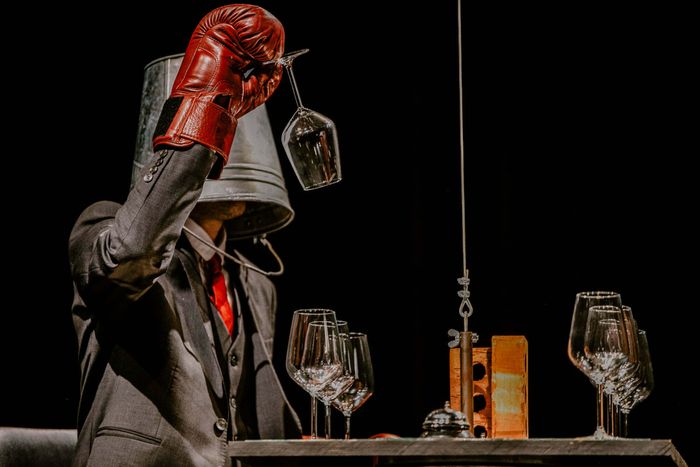 Der Lauf, spectacle de cirque par la Compagnie des Vélocimanes Associés