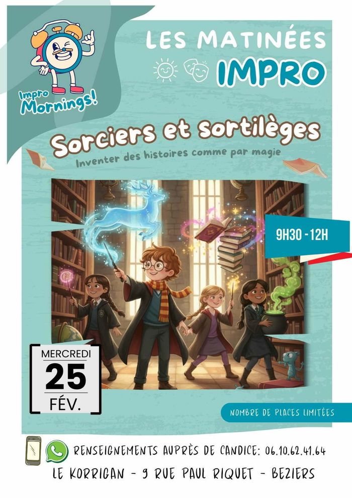 Les matinées Impro au Korrigan à Béziers