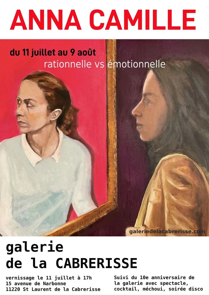 Expo "Rationnelle contre émotionnelle" par Anna Camille