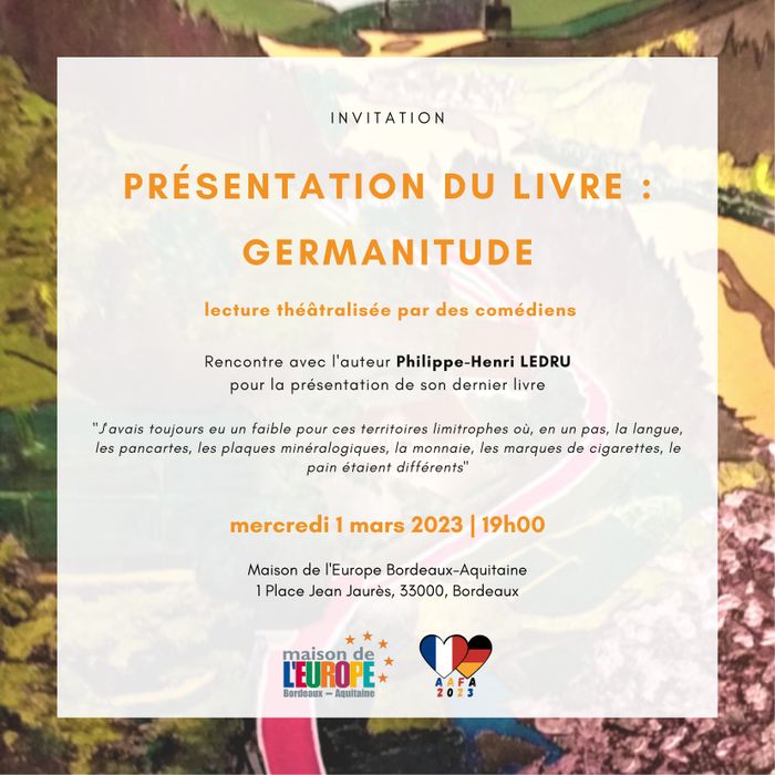 Présentation du livre : Germanitude
