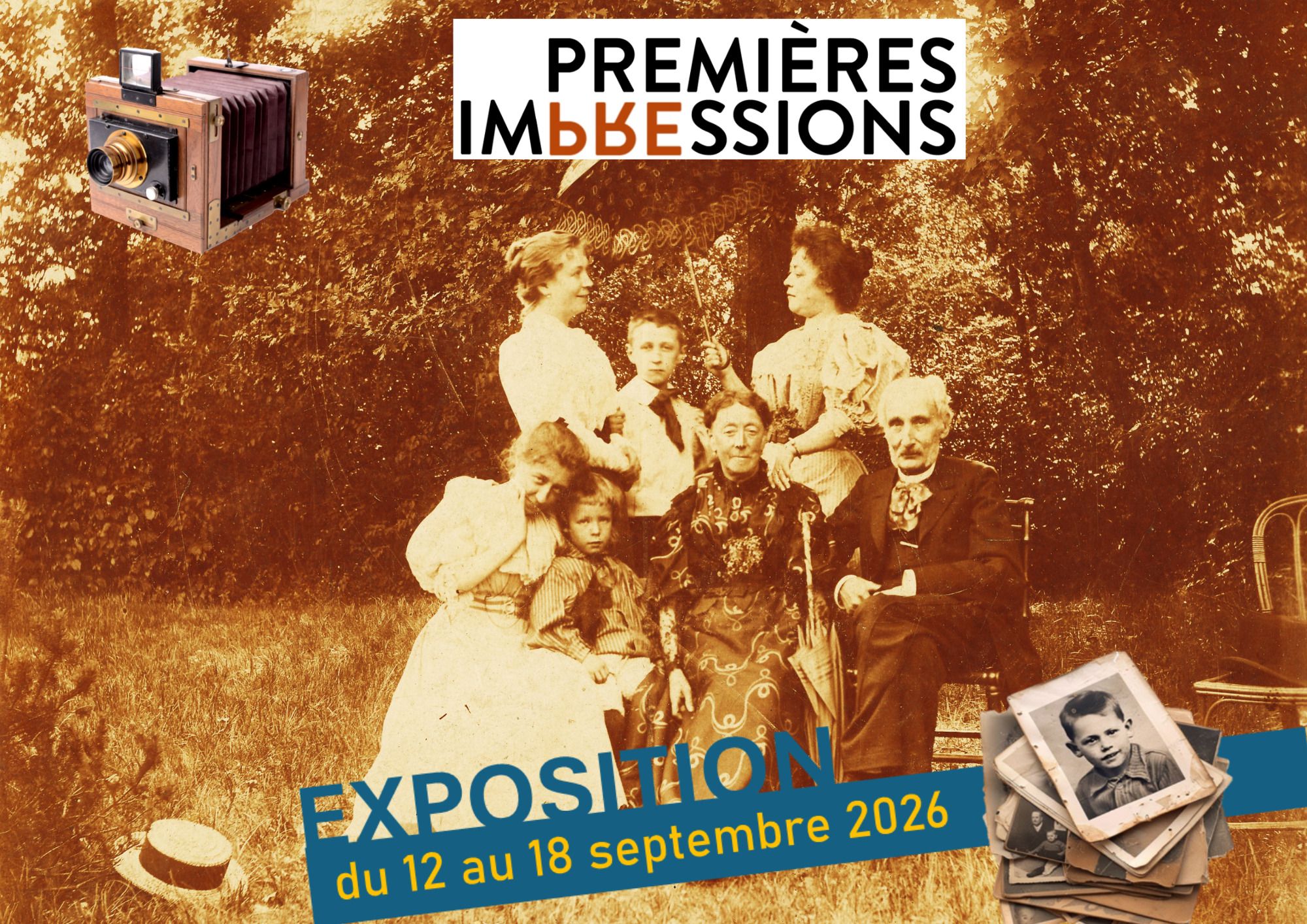 Exposition "Premières impressions. 100 ans de photographie dans le Haut-Pays (1860-1960)"