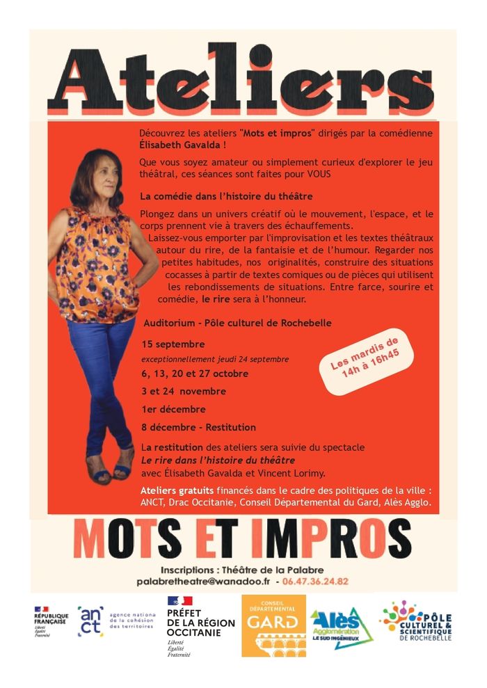 Ateliers : "Mots et Impros"