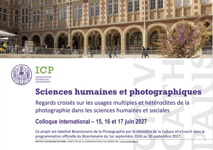 Sciences humaines et photographiques.