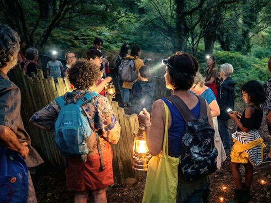 Les Vieilles au bois, Balade contée nocturne (Festival Héroïnes de 7 lieux)