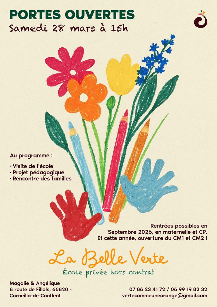 Portes Ouvertes – École La Belle Verte