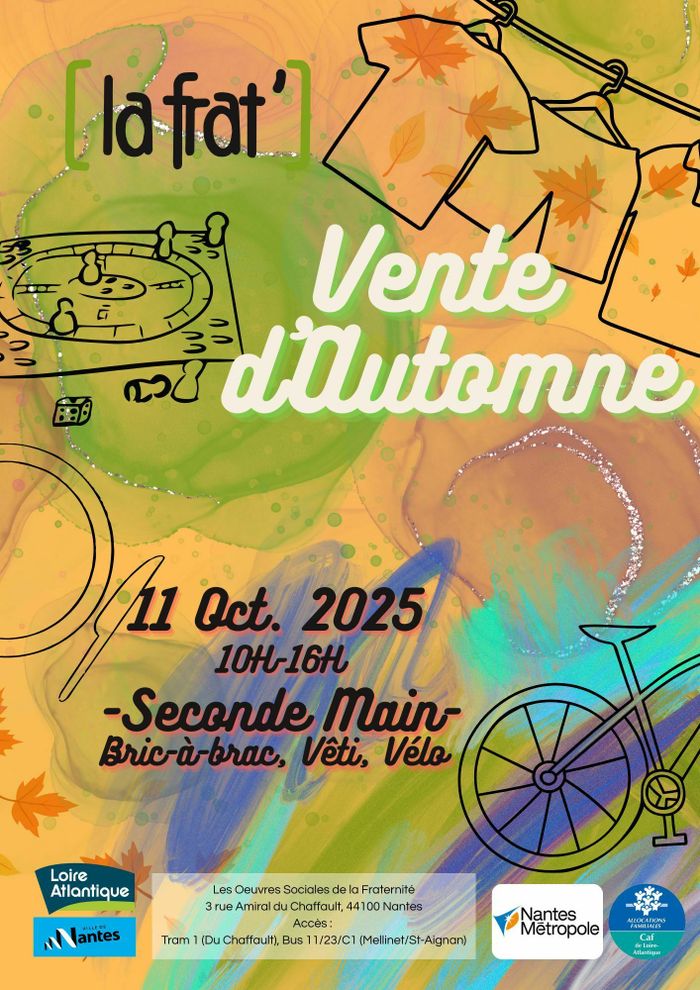Vente d'automne de la Frat'