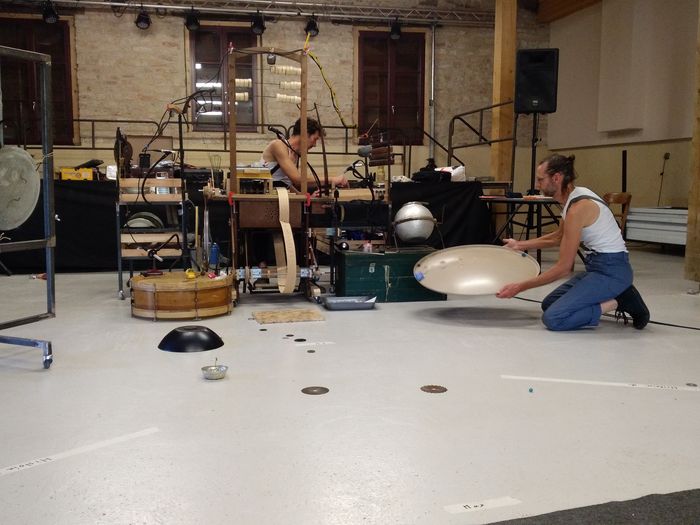 Affiche — « Vexations mécaniques 1.0.5 » avec la Compagnie Max Ollier - Performance musicale