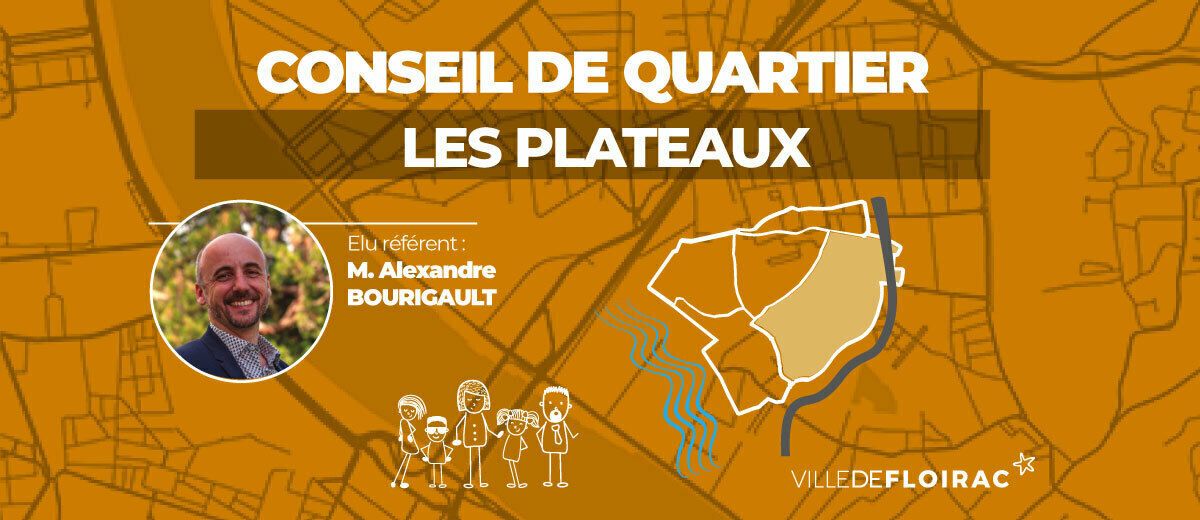 Conseil de quartier - Les Plateaux