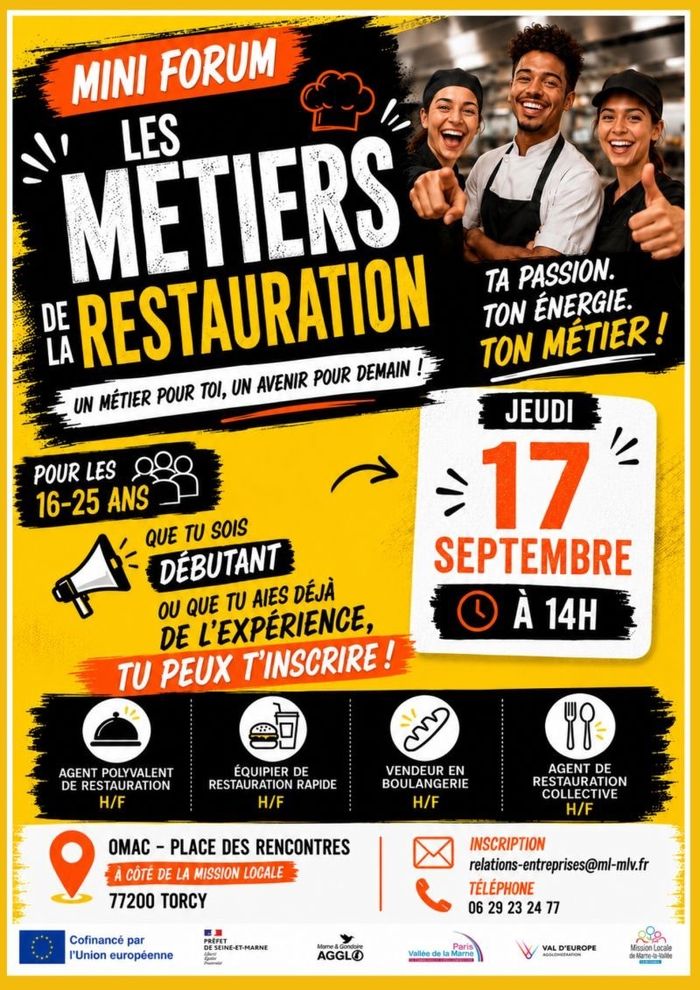 MINI FORUM : LES METIERS DE LA RESTAURATION