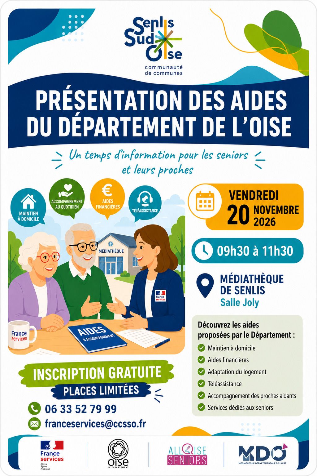 Présentation des aides du département de l'Oise