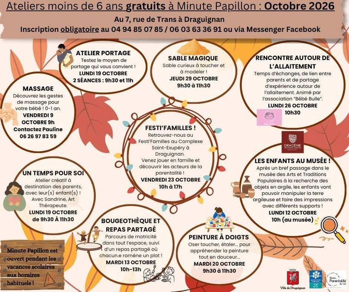 Minute papillon - Atelier d'octobre