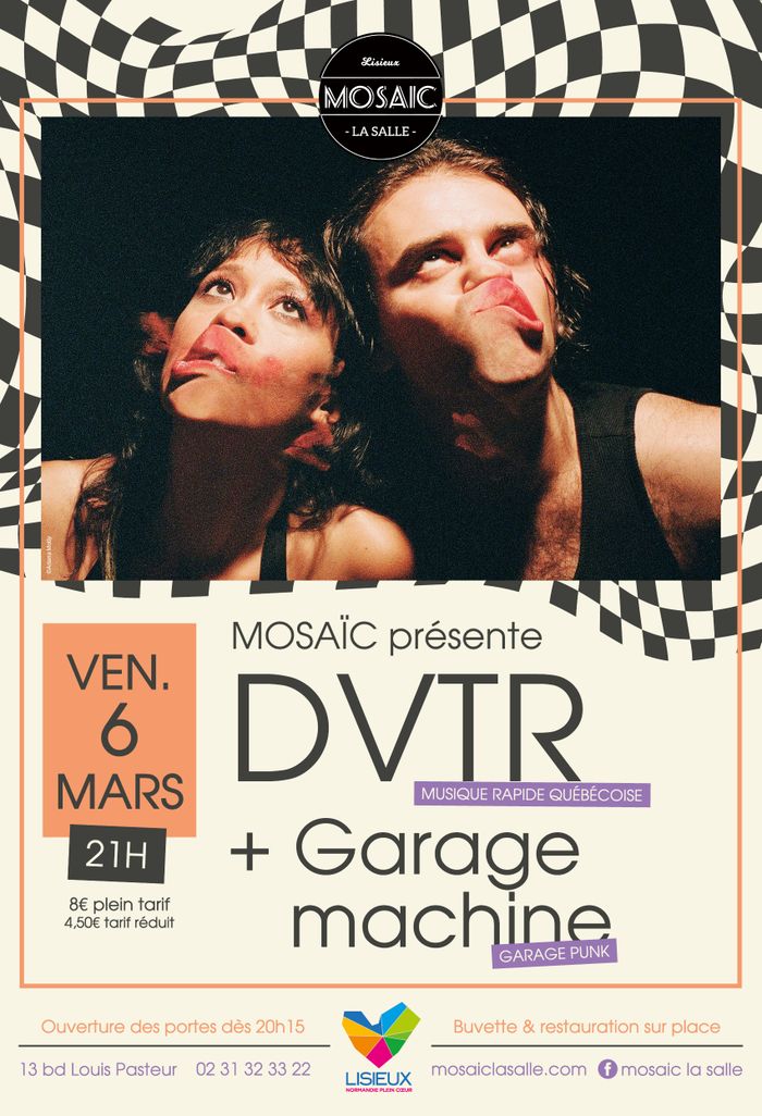 CONCERT - DVTR + GARAGE MACHINE
