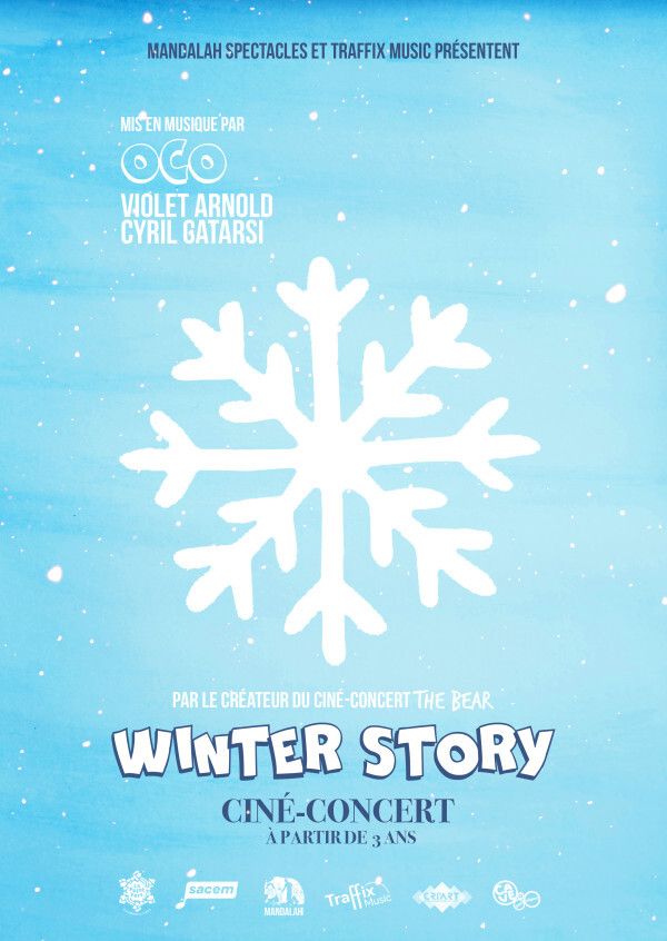 Ciné-concert - LE GRAND RENDEZ-VOUS DES TOUT-PETITS  De et par OCO  Winter Story est un ciné-concert regroupant 4 grands films d’animation sur le thème de l’hiver produit par Max Fleischer entr...