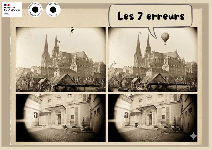 Le jeu des sept erreurs des Archives