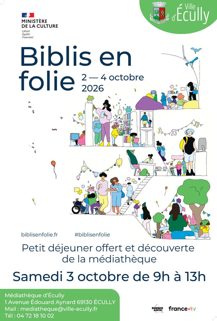 Petit déjeuner en médiathèque
