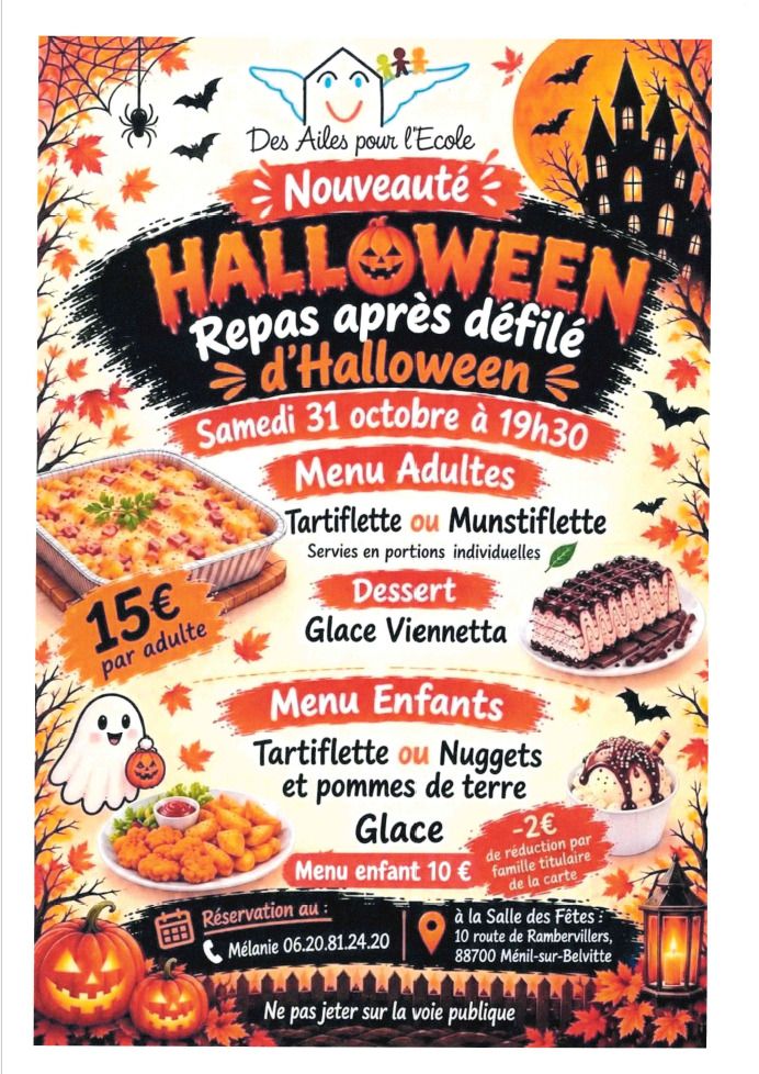 Halloween Parade and Meal