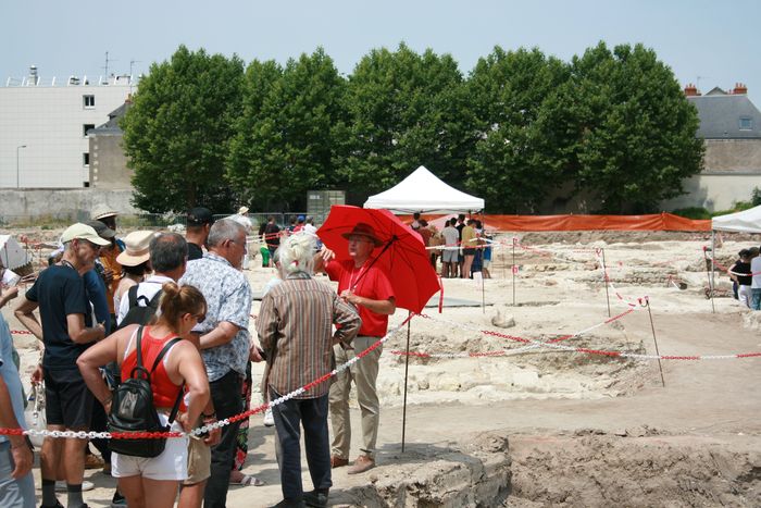 Fouilles archéologiques Inrap à Saint-Laurent-Nouan