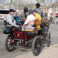 Faites votre marché en caleche