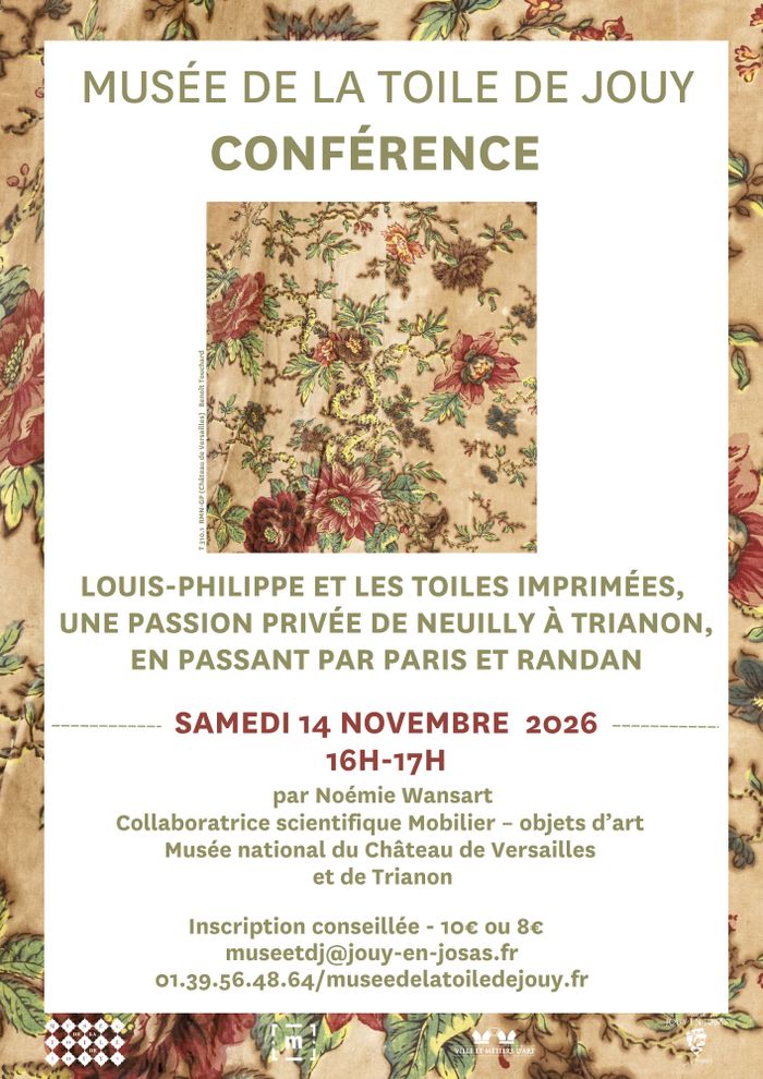« Louis-Philippe et les toiles imprimées, une passion privée de Neuilly à Trianon, en passant par Paris et Randan