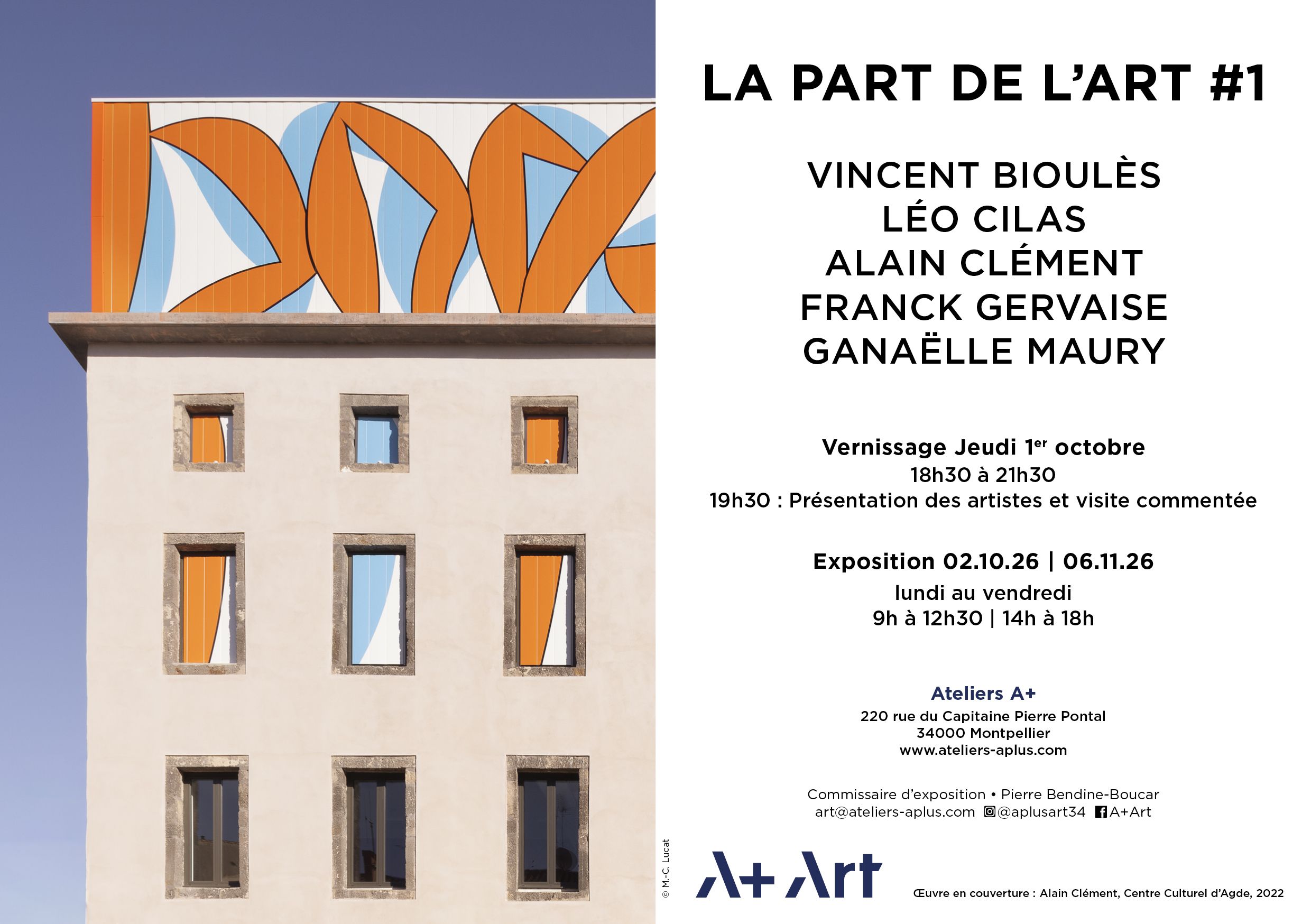Exposition A+Art "La Part de l'Art #1"