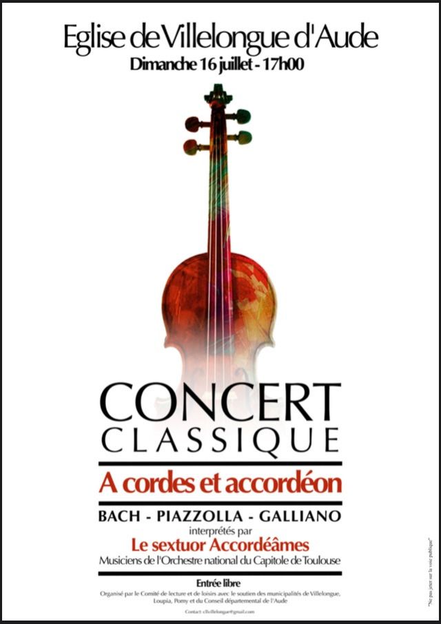 Concert classique: A cordes et accordéon