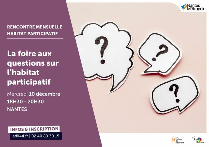 La foire aux questions sur l'habitat participatif