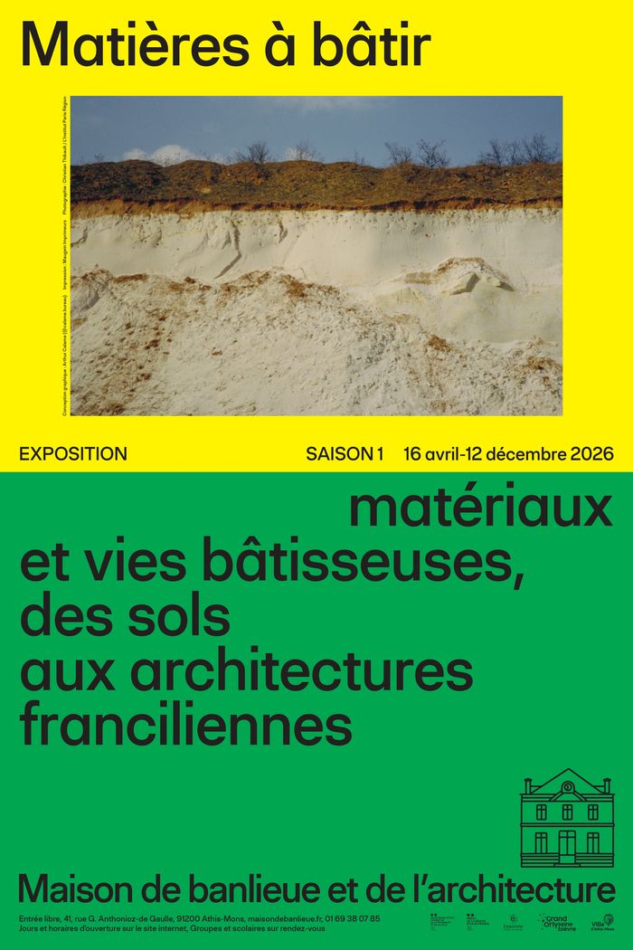 Visite guidée de l'exposition "Matières à bâtir"