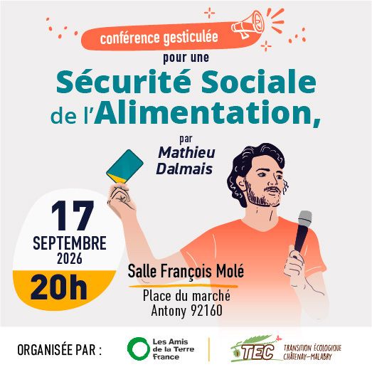 Conférence gesticulée sur la Sécurité sociale de l'Alimentation