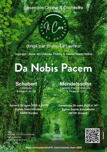 Da Nobis Pacem, par l'ensemble Chœur et Orchestre Il Coro