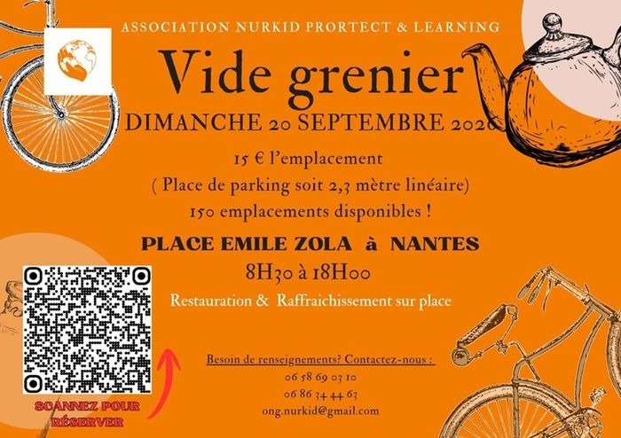 Vide-grenier place Zola