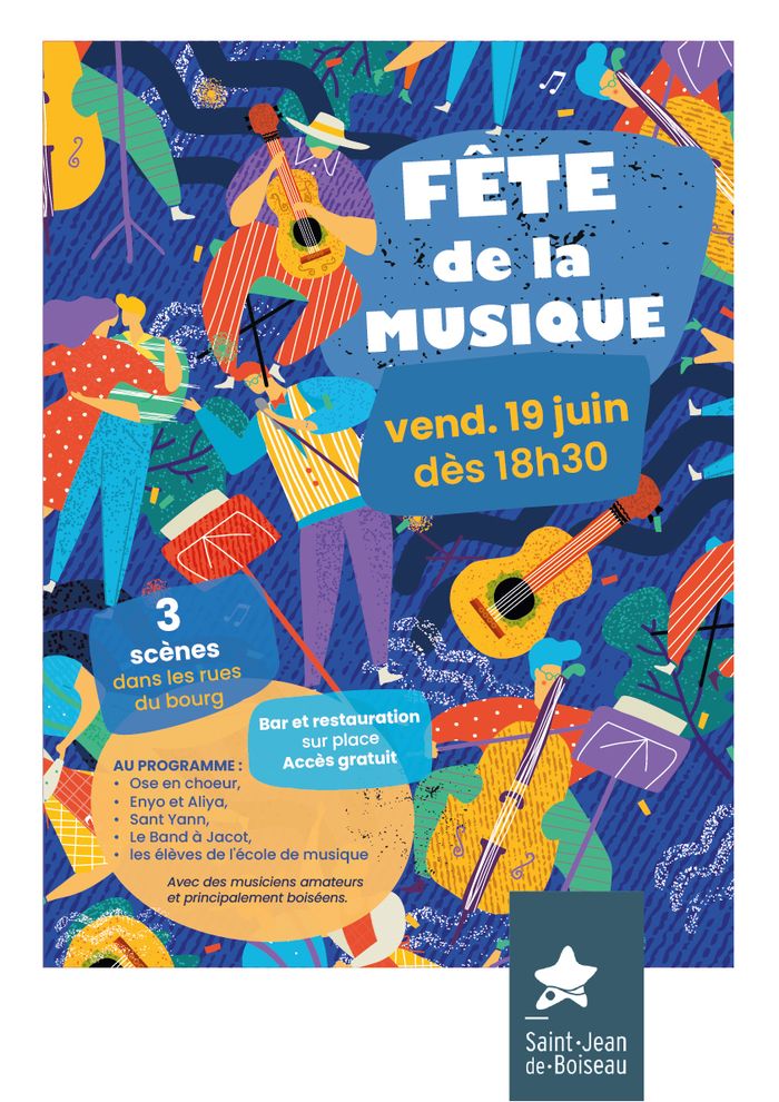 Fête de la musique à St-Jean de Boiseau