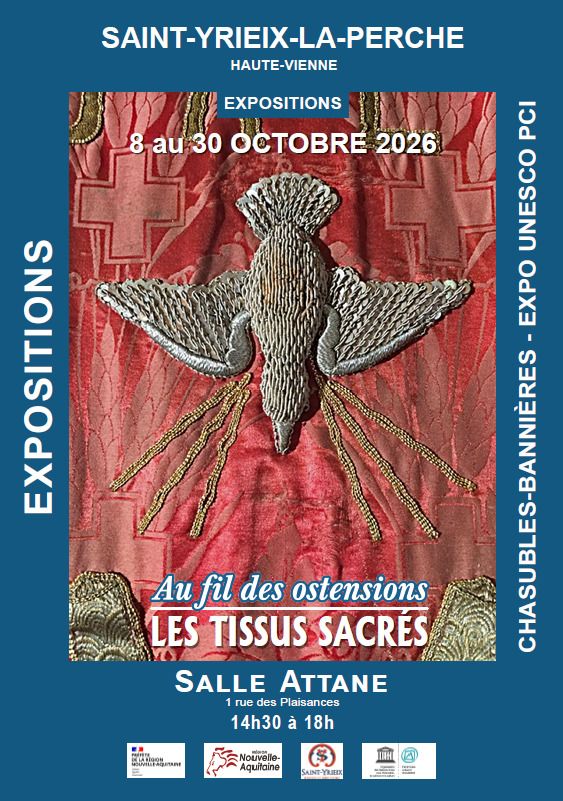 Exposition "Au Fil des Ostensions - tissus sacrés"