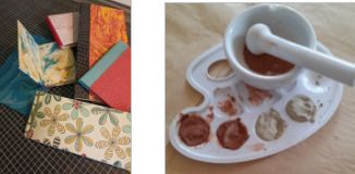 Atelier de mosaïque