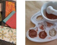 Atelier de mosaïque
