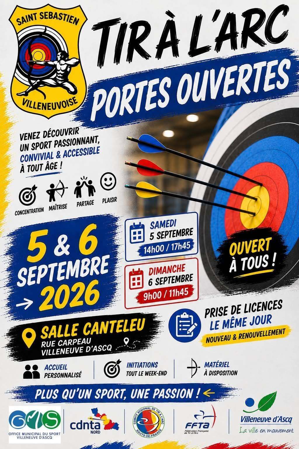 Portes ouvertes de la Saint-Sébastien Villeneuvoise
