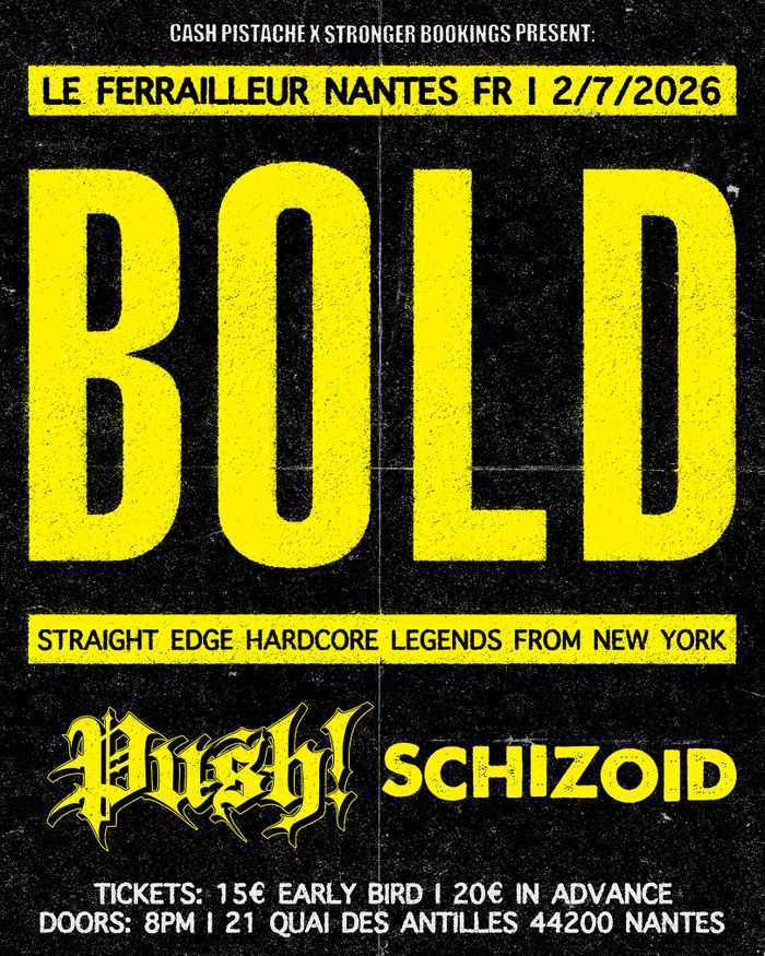 Bold + Push + Schizoid