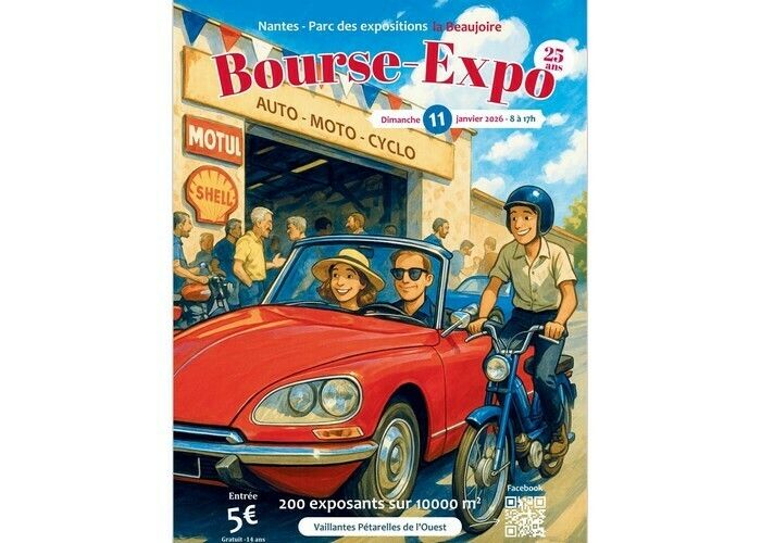 Bourse Auto Moto Cyclo - Puces de Nantes