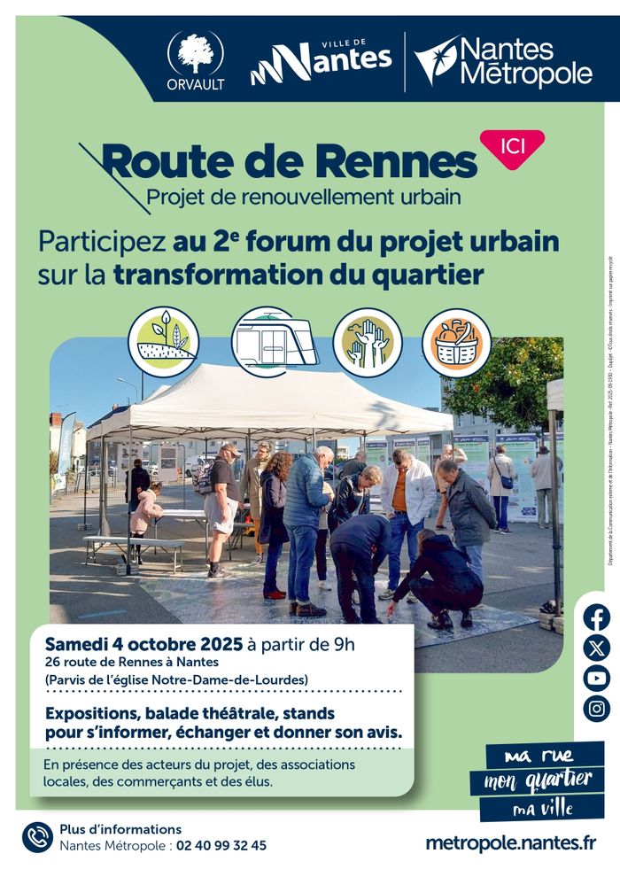 forum urbain Route de Rennes