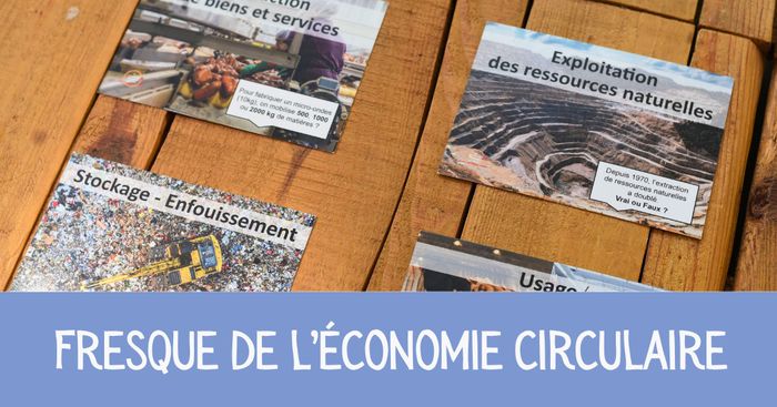 Fresque de l'économie circulaire