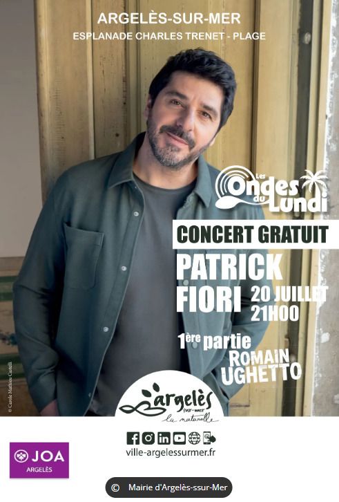 Concert de Patrick Fiori