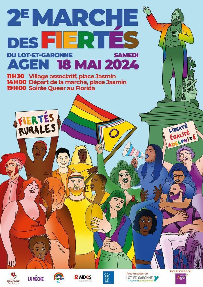 Marche des fiertés - Village associatif