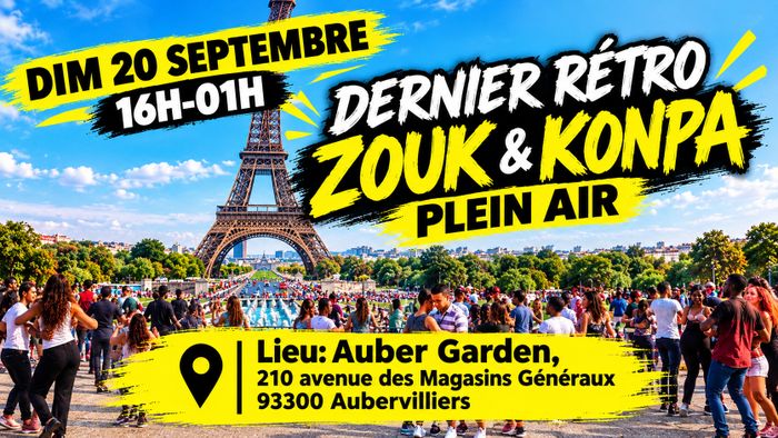 Danser en plein air le zouk et le konpa cet été