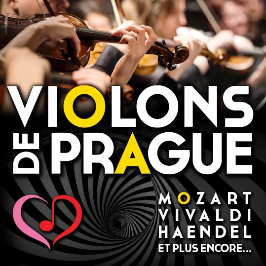 Affiche — Concert des violons de Prague
