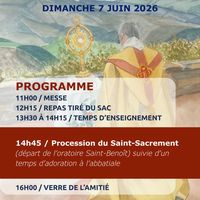 Fête Dieu à l'Abbaye