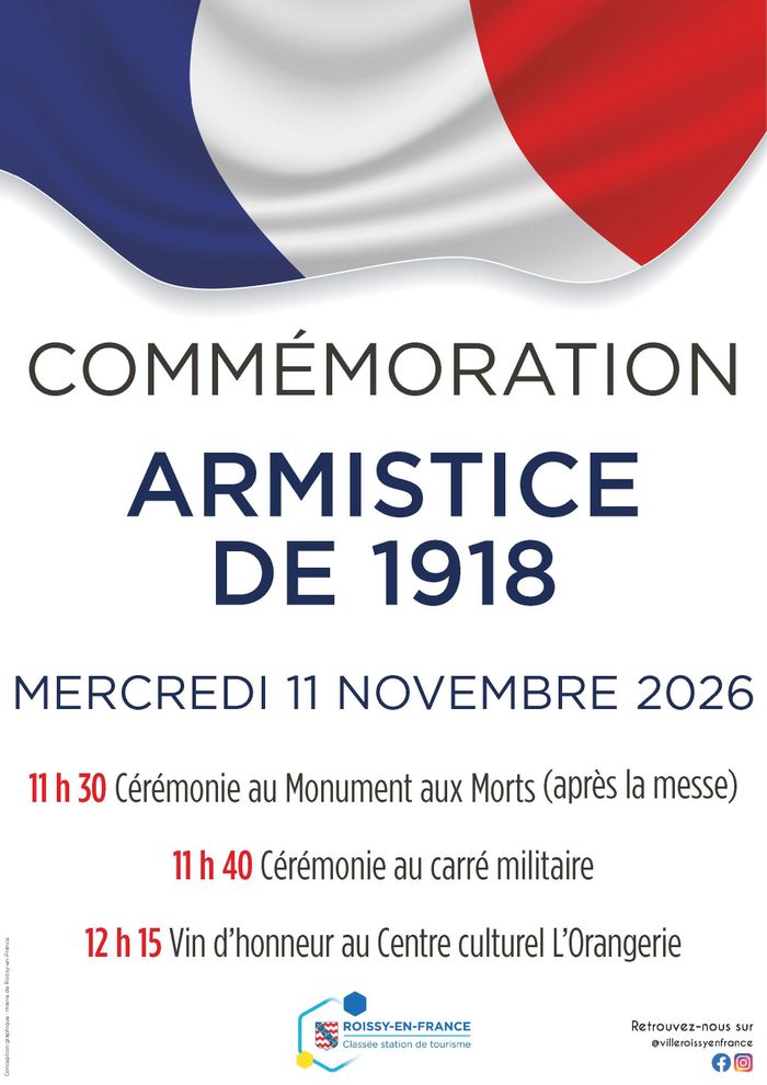 Commemoration of the Armistice of 11 November 1918