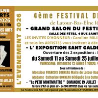 4ème  FESTIVAL DES ARTS de LATOUR-BAS-ELNE
