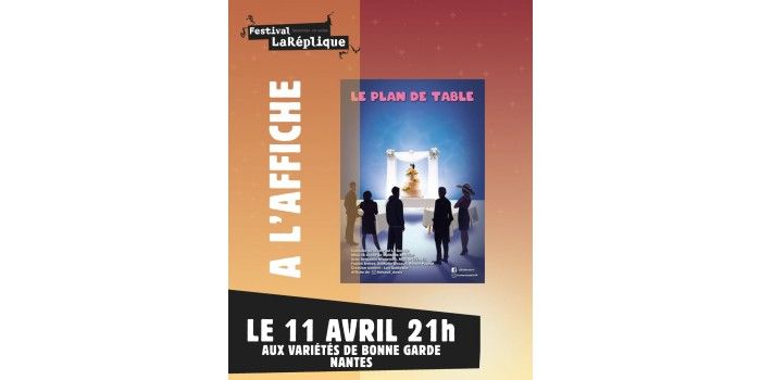 Le plan de table - par les Bons Amis