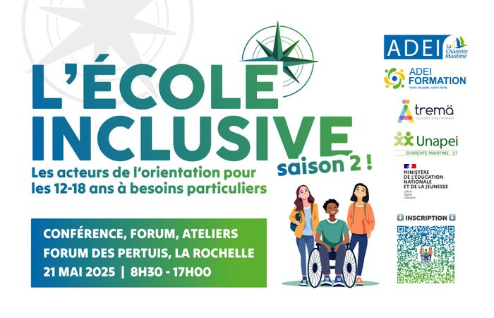 Ce séminaire apporte des réponses pour l'orientation scolaire et préprofessionnelle des 12-18 ans à besoins particuliers à travers une conférence le matin et un forum l'après-midi