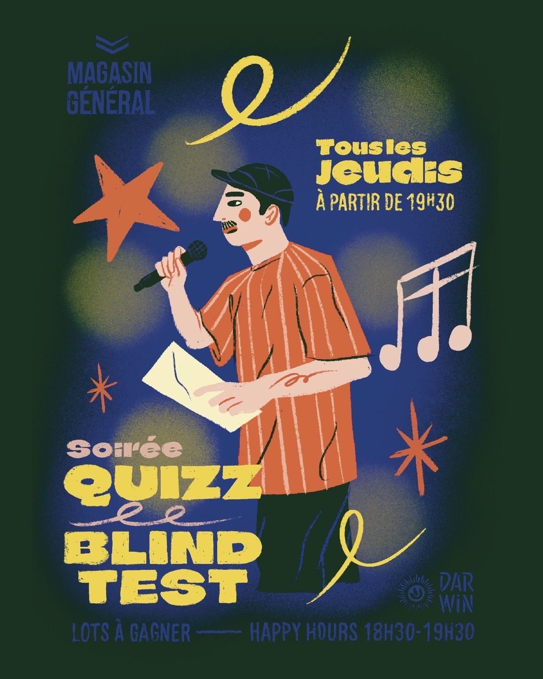 🌞Quizz⚡️Blind test au Magasin Général.